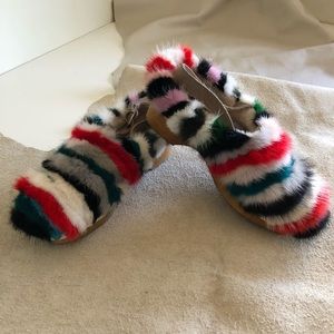 Mou Mink Clogs